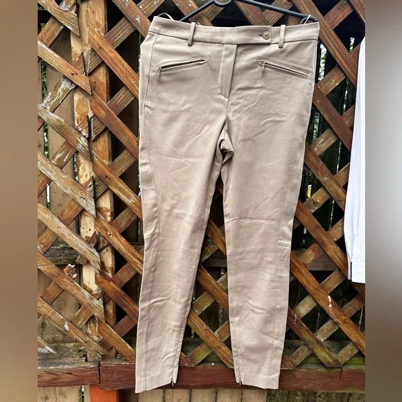 Loro Piana Tan Chinos Tailored Cotton-Blend Italy size 40 USA size 4